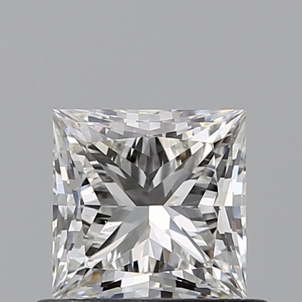 Diamond Natural 0,61Ct H-SI1 Princess - GIA1538075915