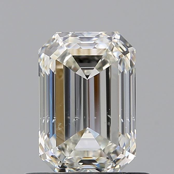 Diamond Natural 0,9Ct J-SI1 Emerald - GIA6542016922
