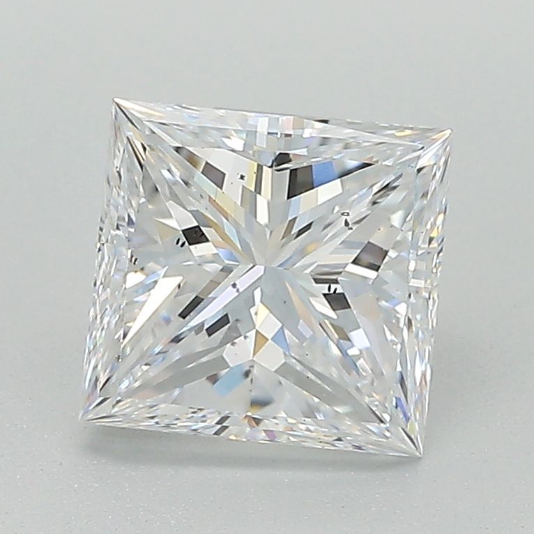 Diamond Natural 1,7Ct D-SI1 Princess - GIA2225492937