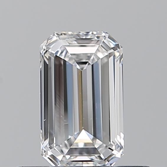 Diamond Natural 0,5Ct D-VS2 Emerald - GIA6545990989