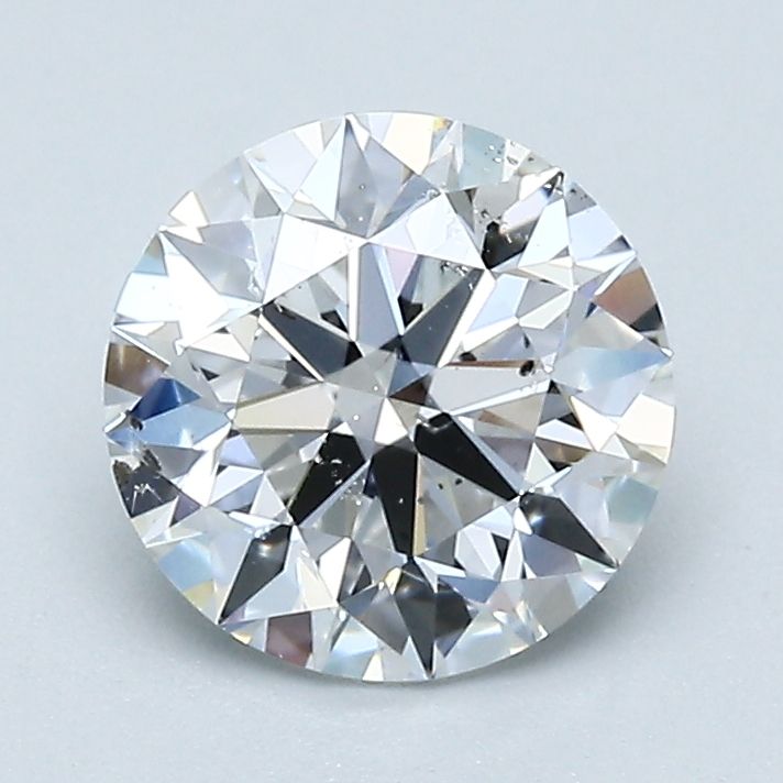 Diamond Natural 1,5Ct D-SI2 Round - GIA7518277295