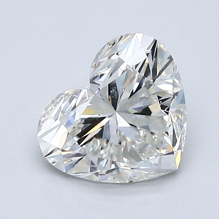 Diamond Natural 1,51Ct I-SI1 Heart - GIA7516128620