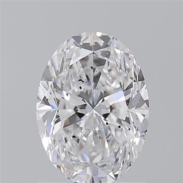 Diamond Natural 1,3Ct D-SI2 Oval - GIA3555036685