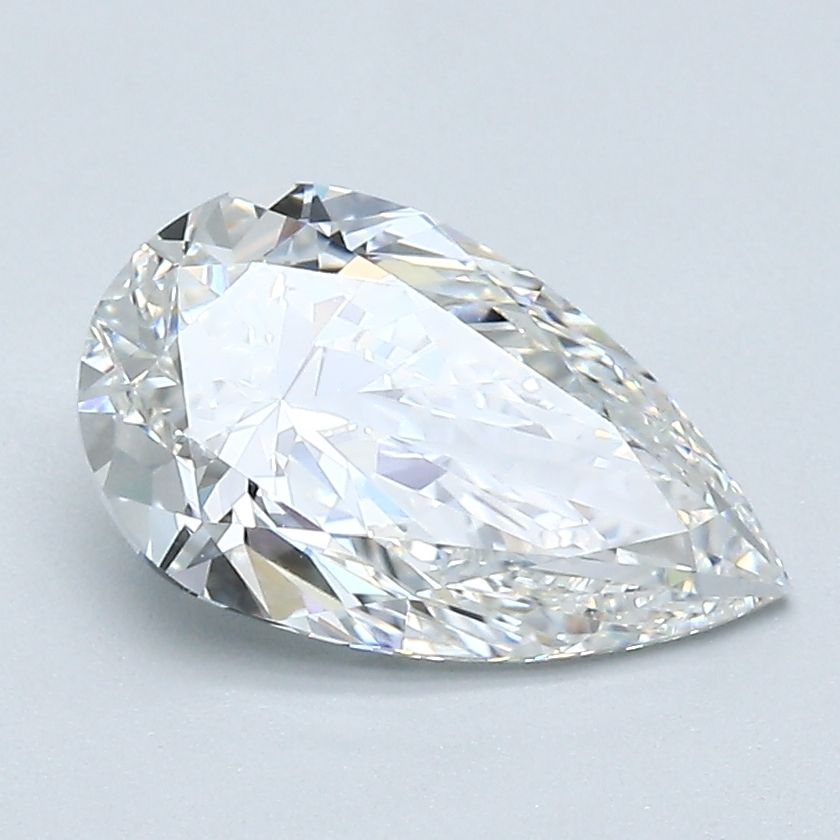 Diamond Natural 1,7Ct F-VVS2 Pear - GIA2494512402