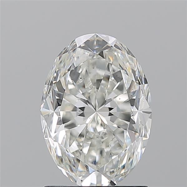 Diamond Natural 1,72Ct H-SI1 Oval - GIA6551128104