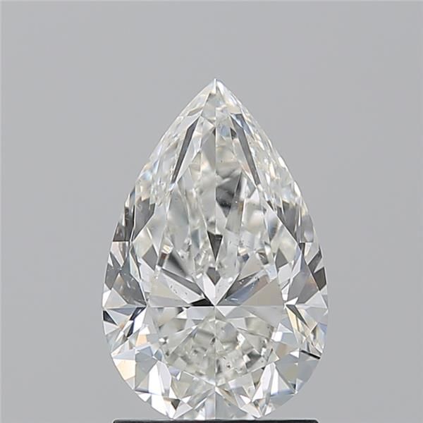 Diamond Natural 1,71Ct H-SI1 Pear - GIA3555128064