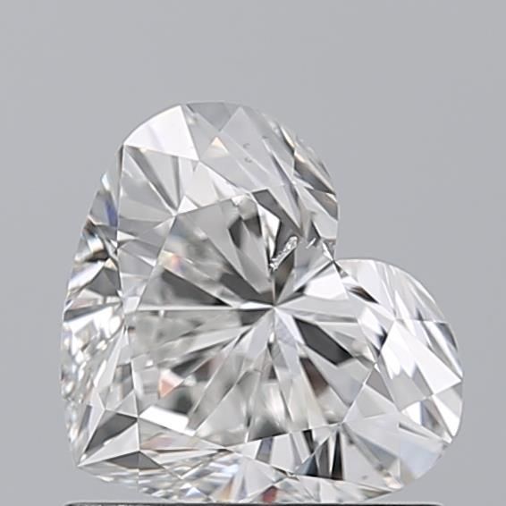 Diamond Natural 1,01Ct G-SI1 Heart - GIA6552127907