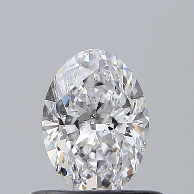 Diamond Natural 0,51Ct D-SI2 Oval - GIA7548607300