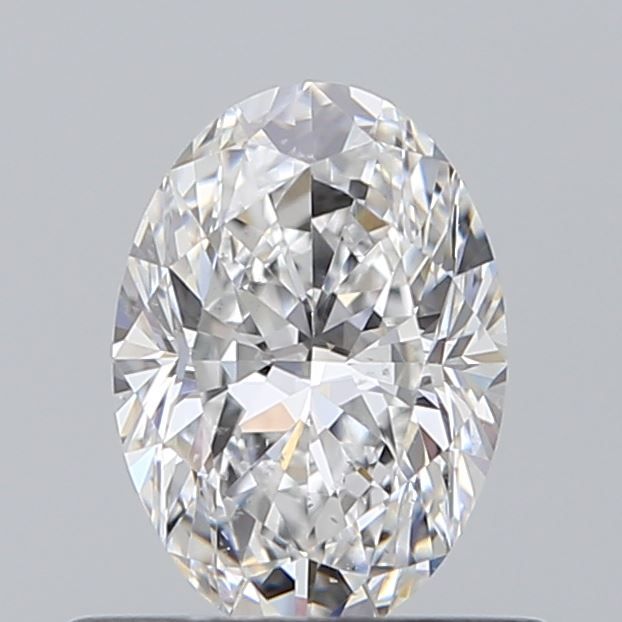 Diamond Natural 0,65Ct D-SI1 Oval - GIA6542155661