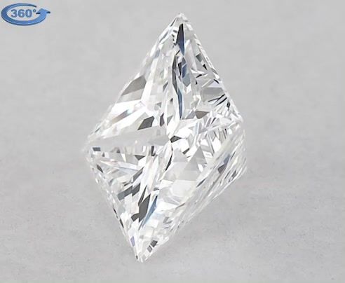 Diamond Natural 0,72Ct D-VS1 Princess - GIA1339418767