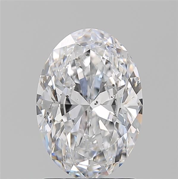 Diamond Natural 1,71Ct D-SI2 Oval - GIA6521390724