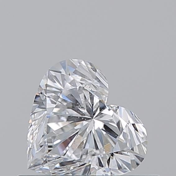 Diamond Natural 0,5Ct D-SI2 Heart - GIA6545990834