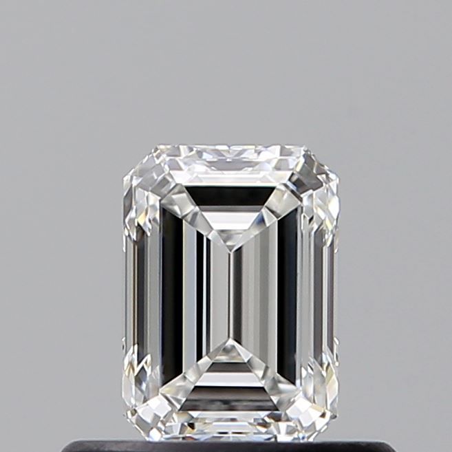 Diamond Natural 0,53Ct F-VVS1 Emerald - GIA7556135542