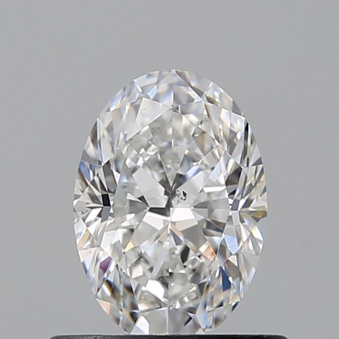 Diamond Natural 0,61Ct F-SI1 Oval - GIA7543711580