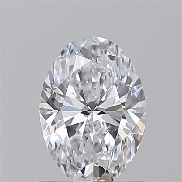 Diamond Natural 0,9Ct D-SI1 Oval - GIA6521540088