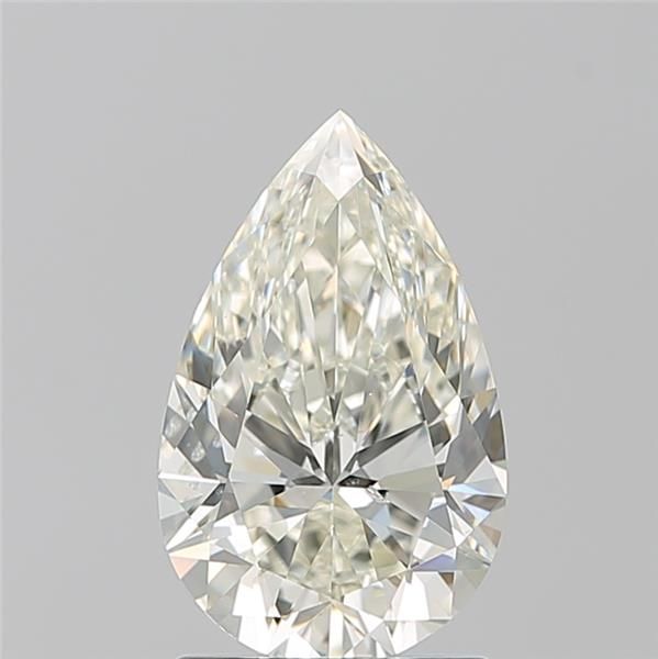 Diamond Natural 1,55Ct K-SI2 Pear - GIA6522608189