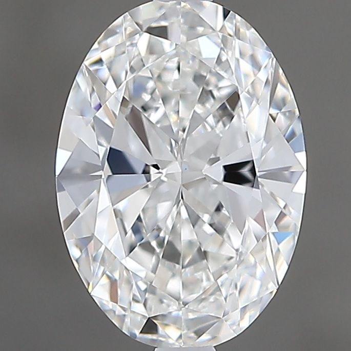 Diamond Natural 0,9Ct F-VVS2 Oval - GIA6532372428