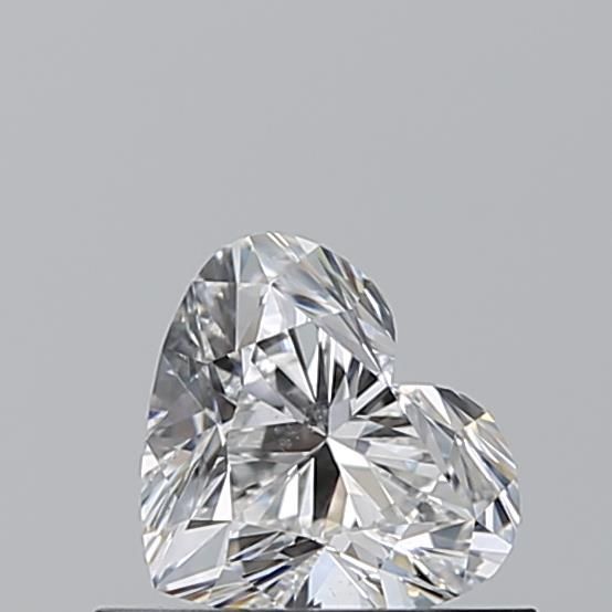 Diamond Natural 0,55Ct D-SI2 Heart - GIA5533052620