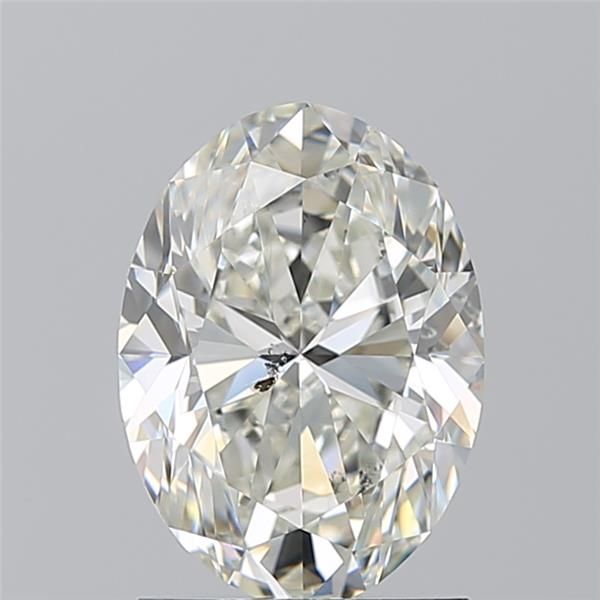 Diamond Natural 1,7Ct J-SI2 Oval - GIA1535063671