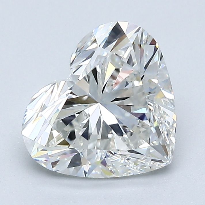 Diamond Natural 1,71Ct G-VS1 Heart - GIA6521231596