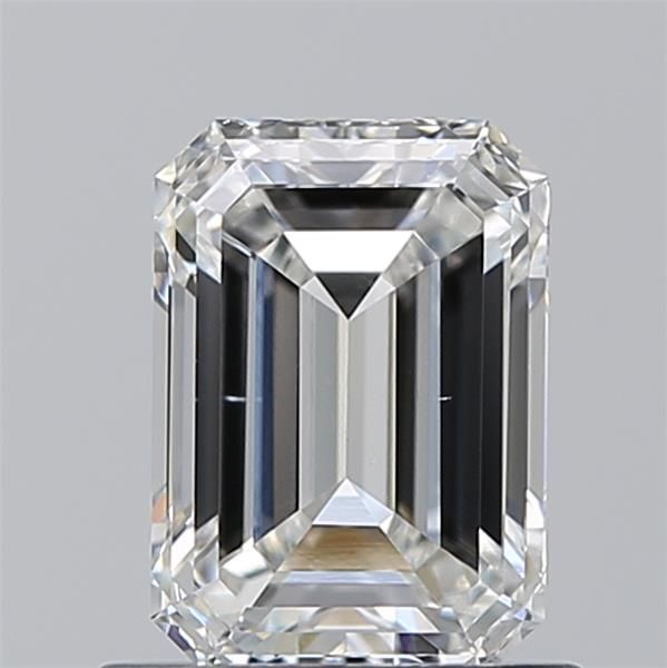 Diamond Natural 0,9Ct F-SI1 Emerald - GIA2534485889