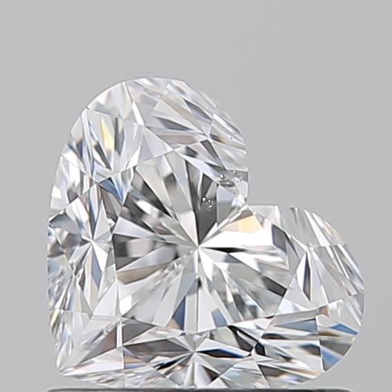 Diamond Natural 0,91Ct E-SI1 Heart - GIA1538080012