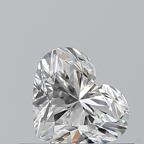 Diamond Natural 0,5Ct I-IF Heart - GIA2544397457