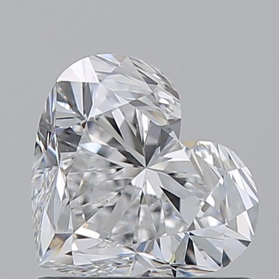 Diamond Natural 0,93Ct D-SI1 Heart - GIA7536644348