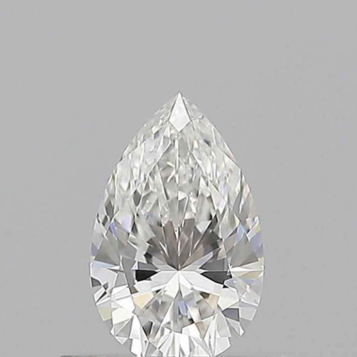 Diamond Natural 0,51Ct F-VVS2 Pear - GIA2235807763