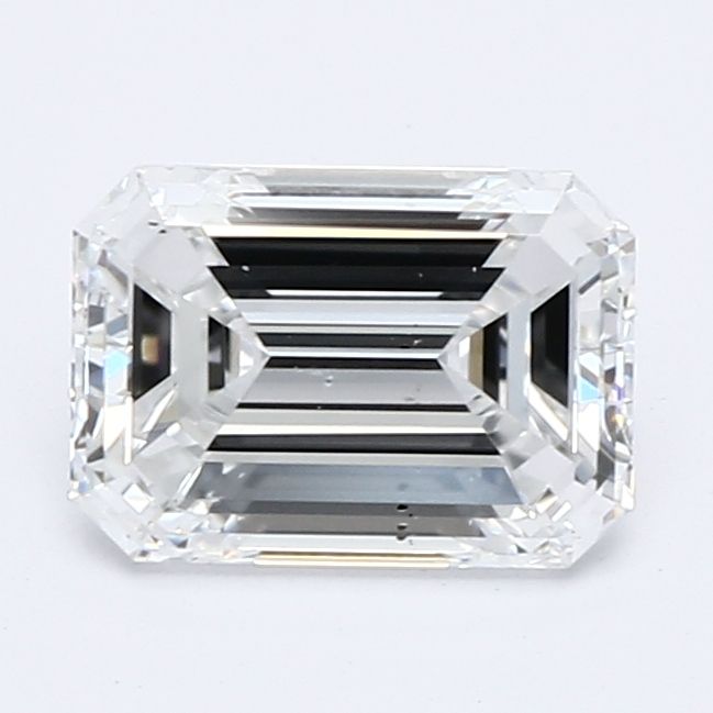 Diamond Natural 0,9Ct D-SI1 Emerald - GIA7453089887