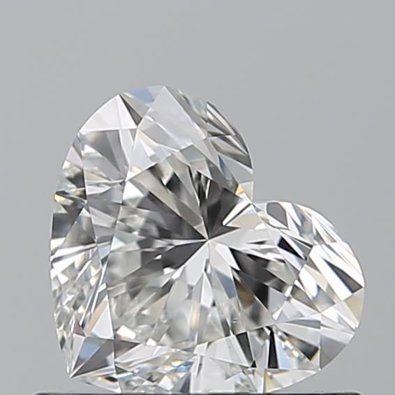 Diamond Natural 0,7Ct G-VS1 Heart - GIA6542214102
