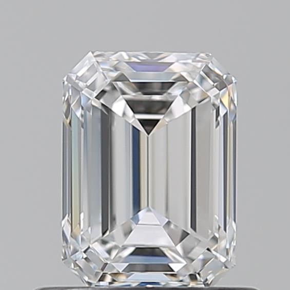 Diamond Natural 0,81Ct F-VVS1 Emerald - GIA7542174425
