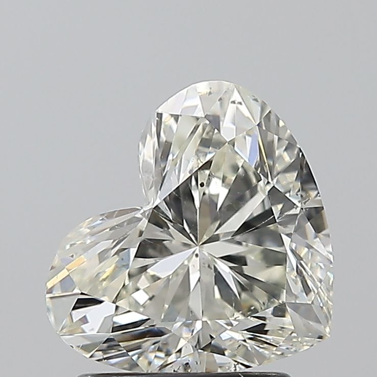 Diamond Natural 1,71Ct K-SI2 Heart - GIA2546649146
