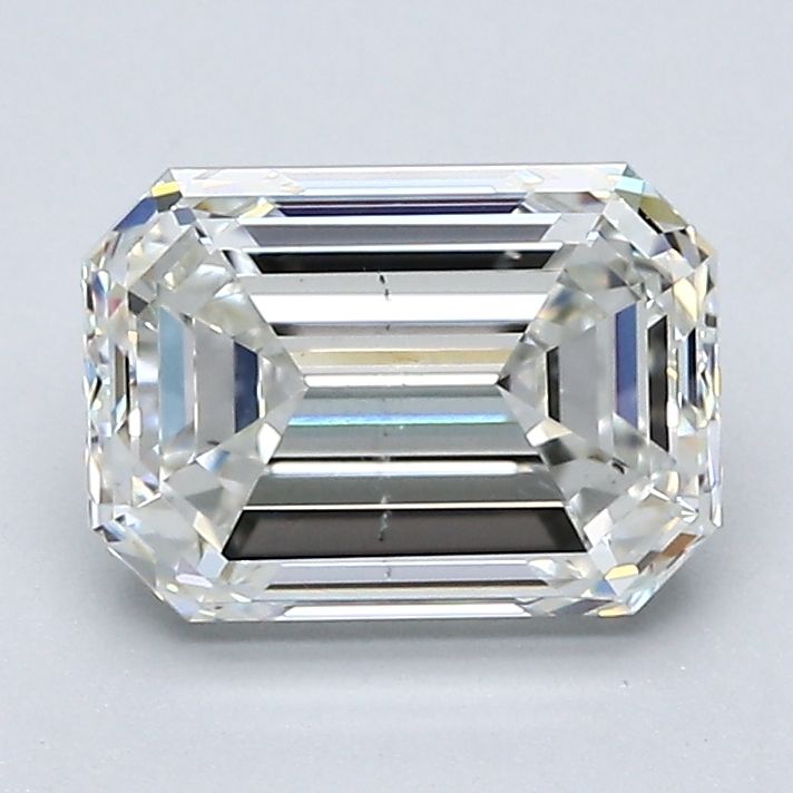 Diamond Natural 1,9Ct I-SI1 Emerald - GIA7543755151