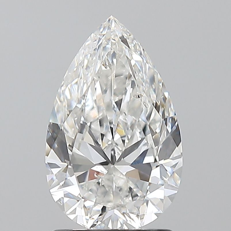 Diamond Natural 1,7Ct D-SI2 Pear - GIA2547663133
