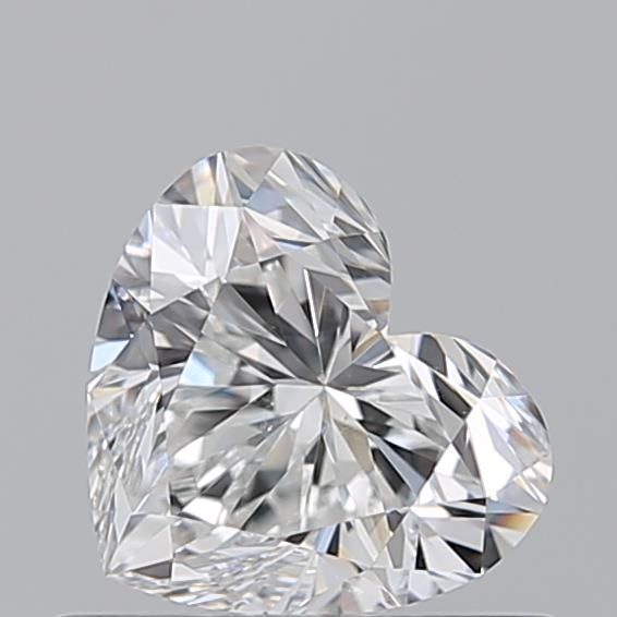Diamond Natural 0,64Ct F-SI1 Heart - GIA2534489410