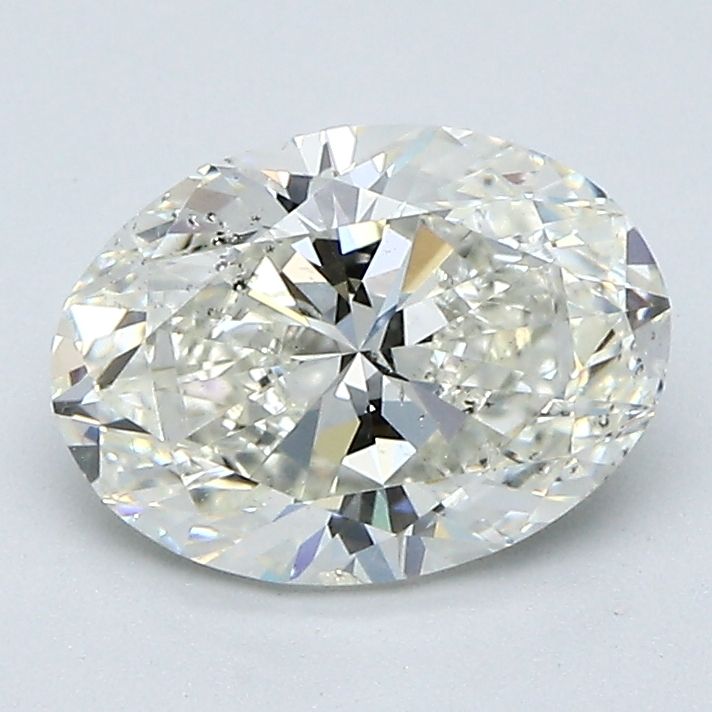 Diamond Natural 1,71Ct J-SI2 Oval - GIA6545604587