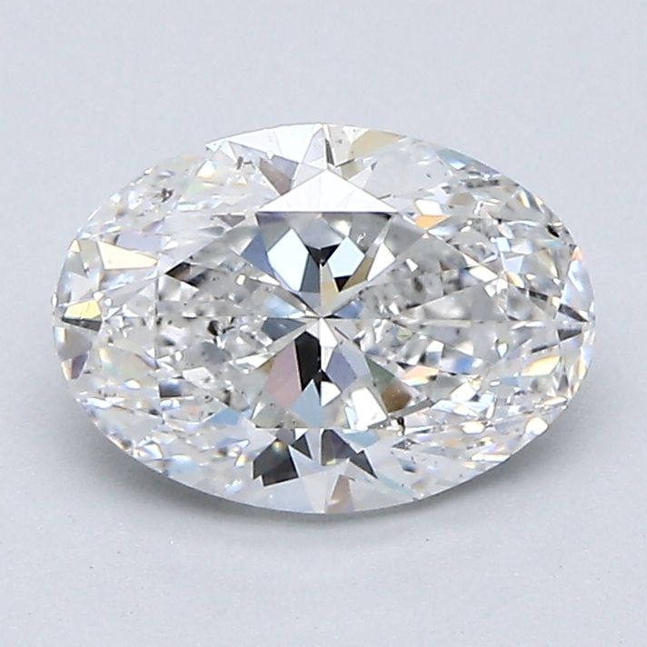 Diamond Natural 1,51Ct E-SI1 Oval - GIA6532544565