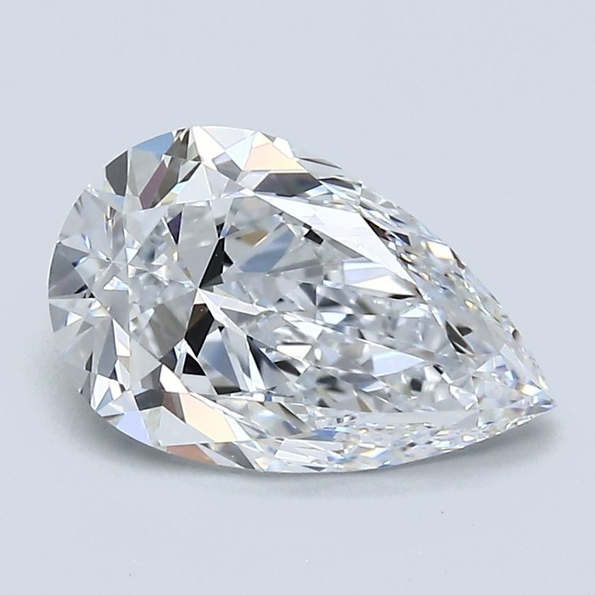 Diamond Natural 1,82Ct D-VVS1 Pear - GIA1538724628