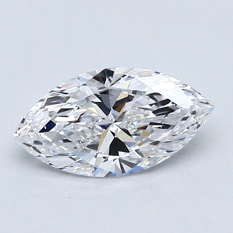 Diamond Natural 1,01Ct D-SI1 Marquise - GIA6542815854