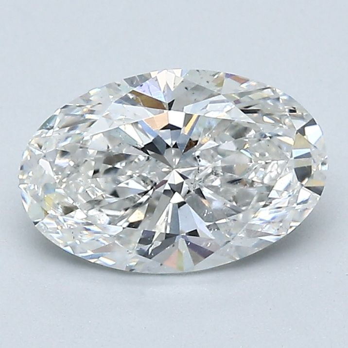 Diamond Natural 1,3Ct G-SI2 Oval - GIA5546674112