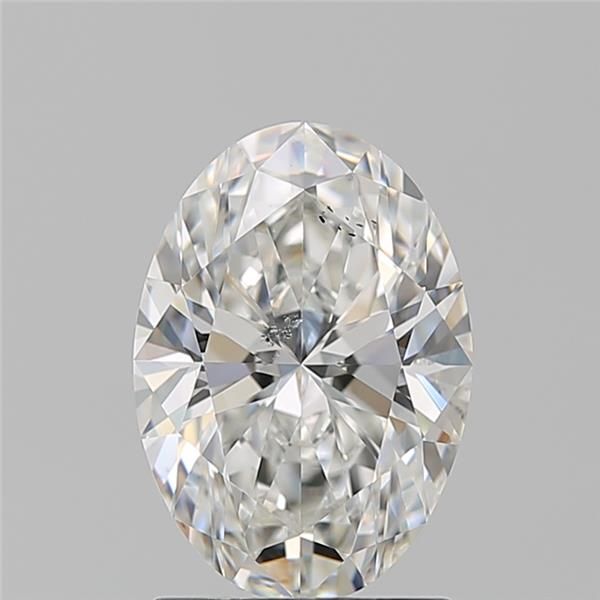 Diamond Natural 1,7Ct G-SI2 Oval - GIA5523226576