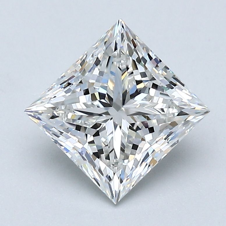 Diamond Natural 1,71Ct F-VS1 Princess - GIA2547668569