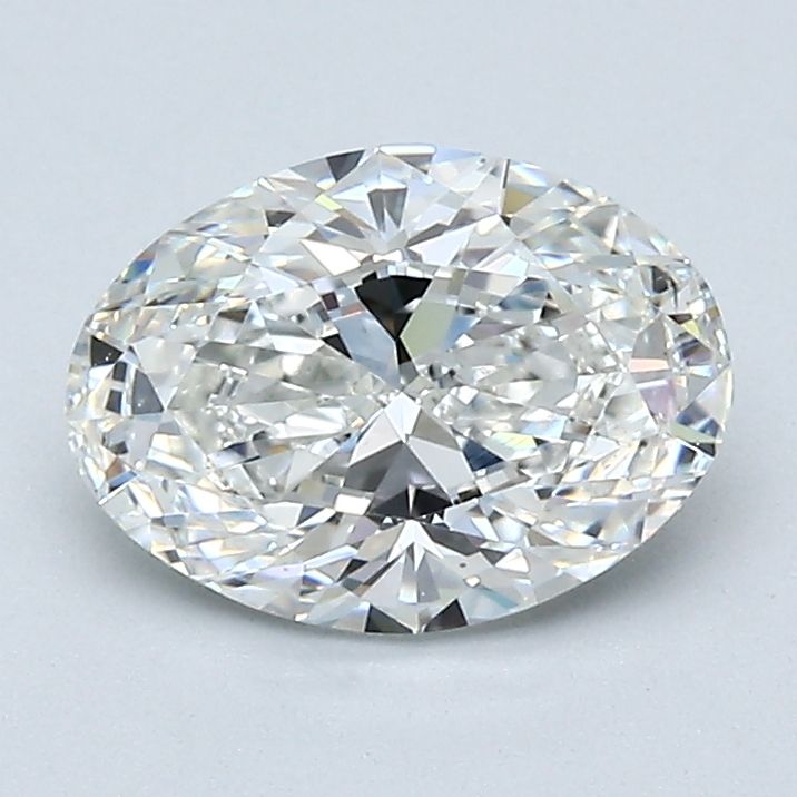 Diamond Natural 1,3Ct G-SI1 Oval - GIA6552054163