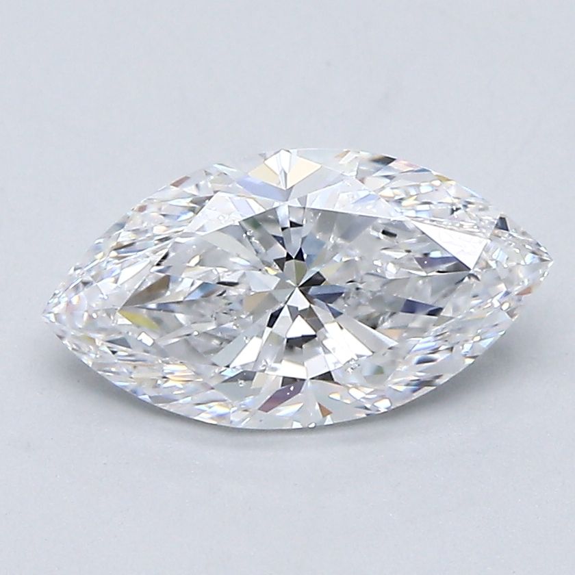 Diamond Natural 1,52Ct D-SI2 Marquise - GIA6541520560
