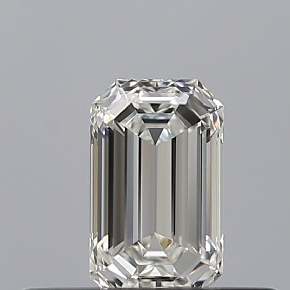 Diamond Natural 0,31Ct H-IF Emerald - GIA6552001566