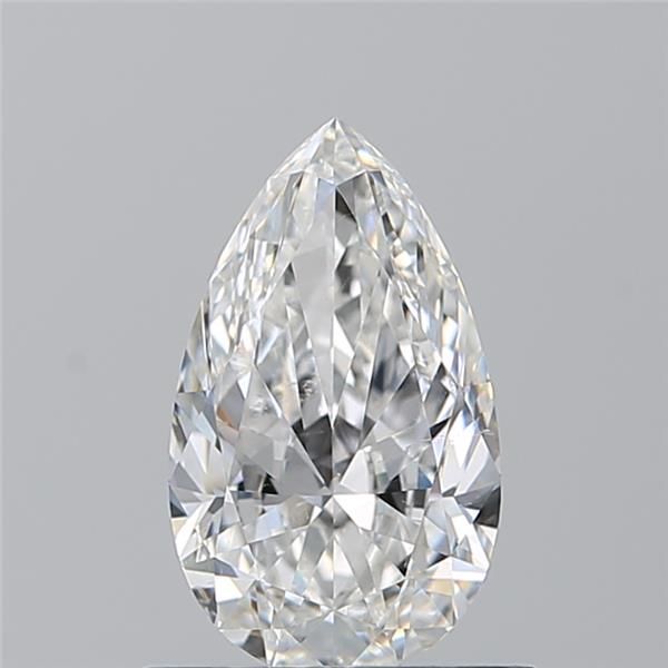 Diamond Natural 0,8Ct F-SI1 Pear - GIA7542351386