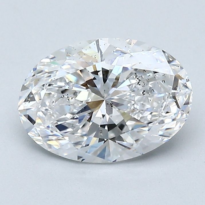 Diamond Natural 1,31Ct D-SI2 Oval - GIA6542471214