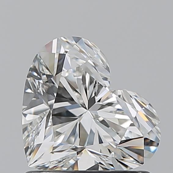 Diamond Natural 1,01Ct H-SI1 Heart - GIA2534583290