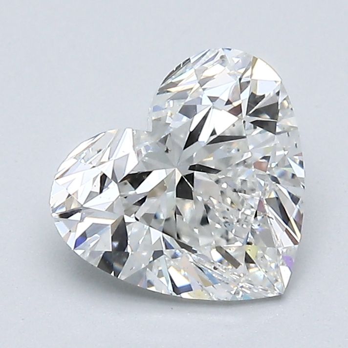 Diamond Natural 1,51Ct G-SI1 Heart - GIA1232799458